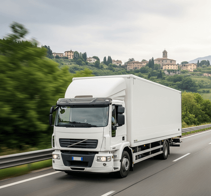 Camion per trasloco nazionale in Italia